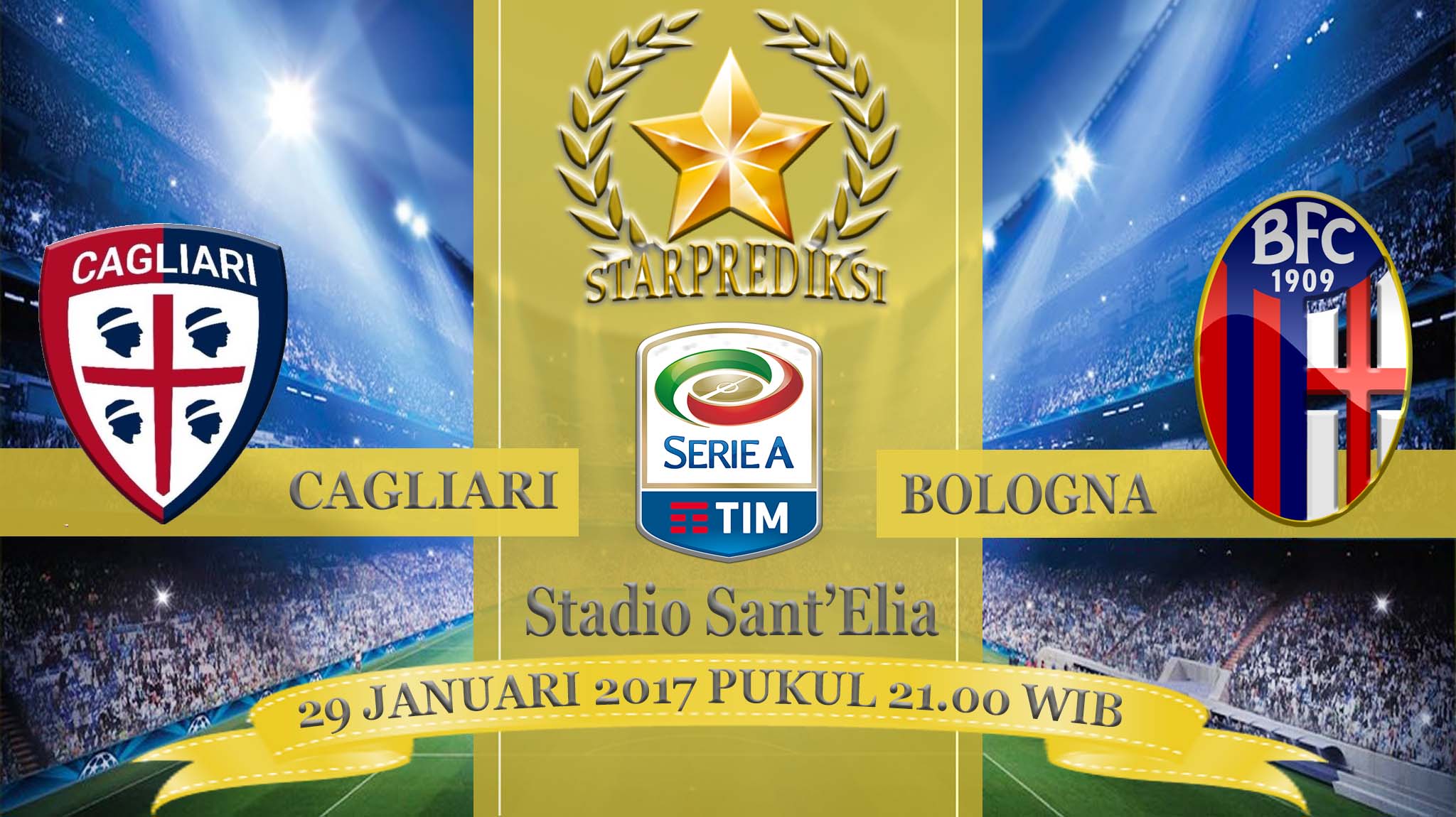 prediksi cagliari vs bologna 29 Januari 2017